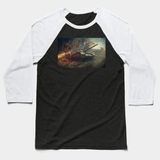 warships battle Baseball T-Shirt